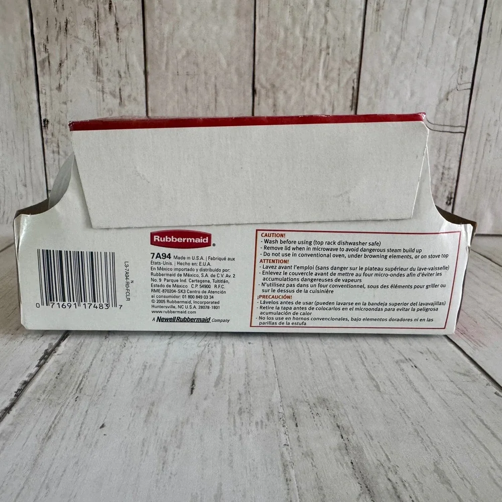 2005 Rubbermaid TakeAlongs 10 Pack Small Round 4oz Food Storage Containers Clear